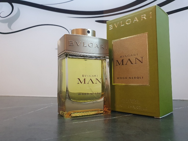 bvlgari wood neroli with box