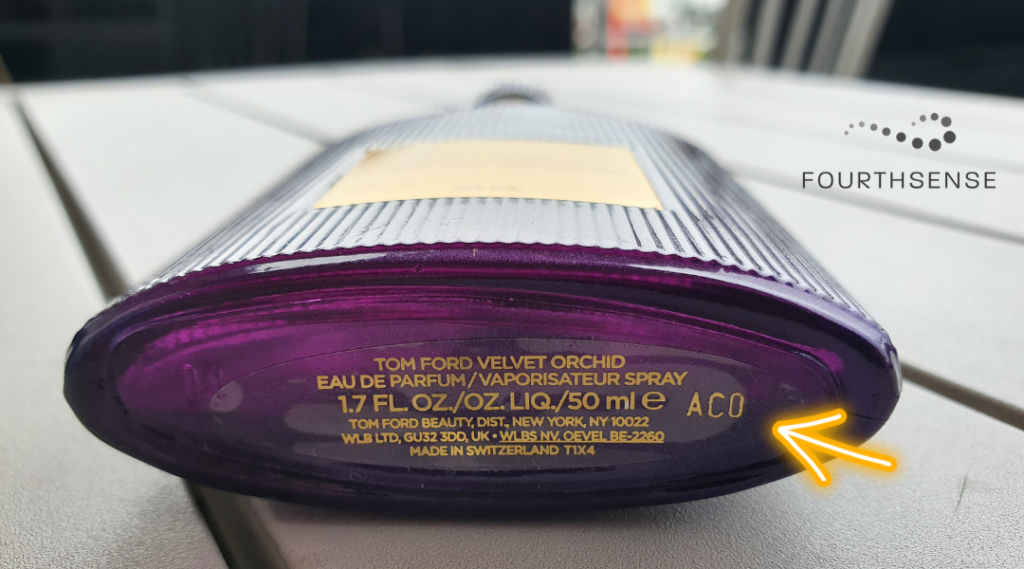 Tom Ford Velvet Orchid Batch Code