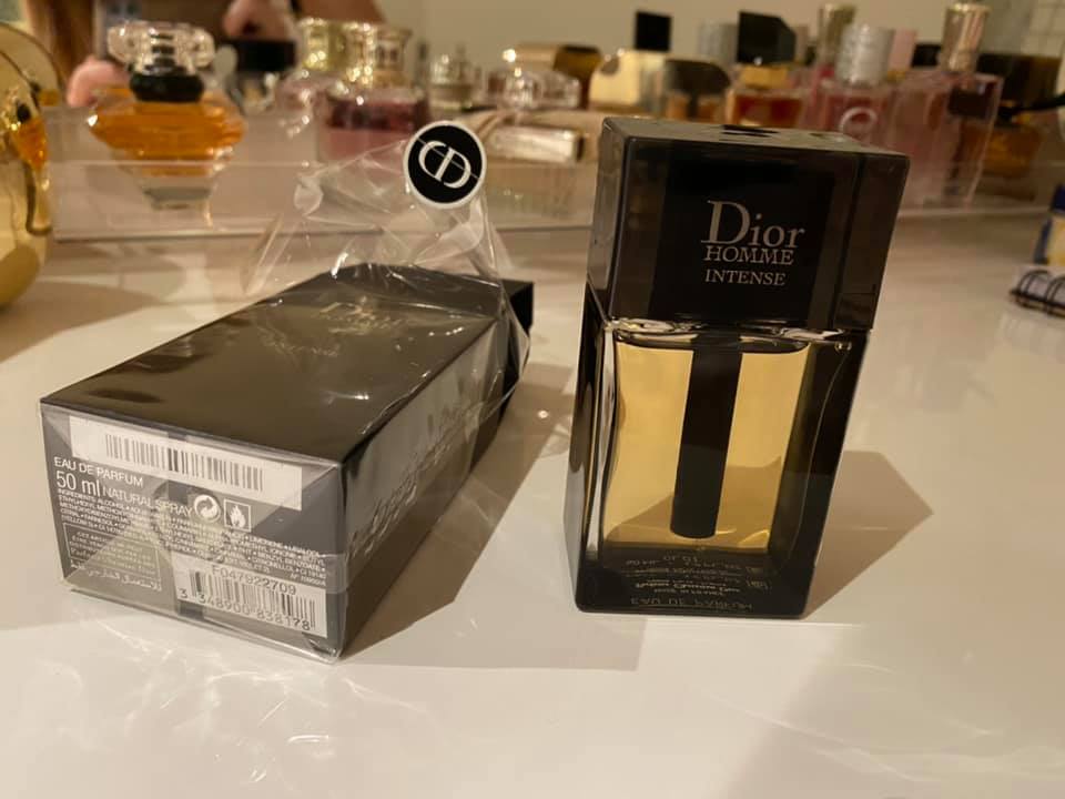 dior homme intense packaging