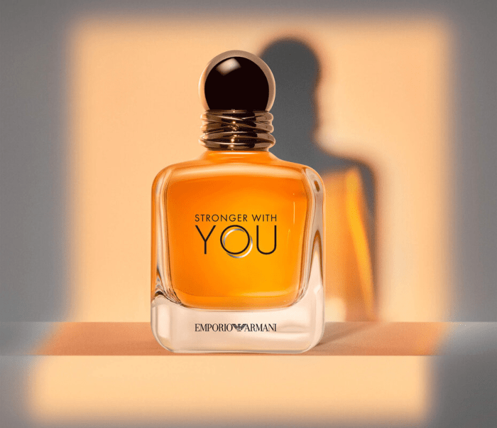 Stronger With You Absolutely by Emporio Armani in this compliment test